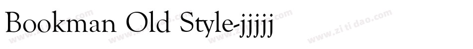 Bookman Old Style字体转换